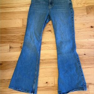 Abercrombie & Fitch Blue Flare Jeans